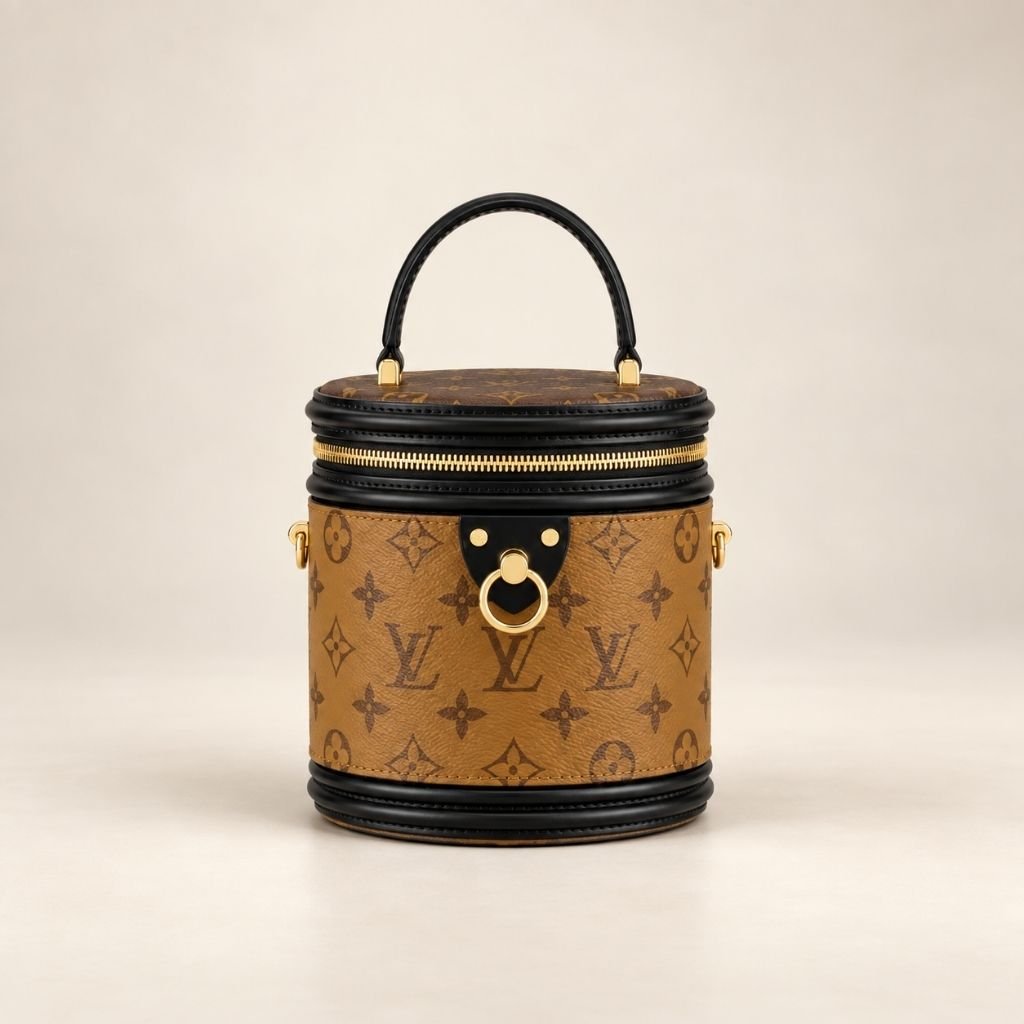 Louis Vuitton vanity bag, studio portrait V1