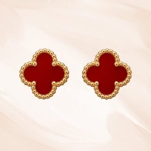 van-cleef-arpels-sweet-alhambra-earrings-red-carnelian-18k-rose-gold